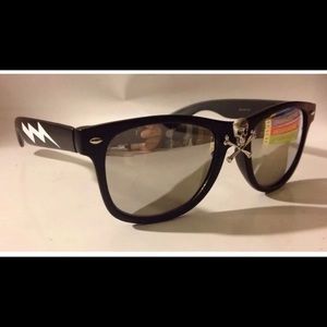 Mirrored Rick Vaughn WILD THING Glasses